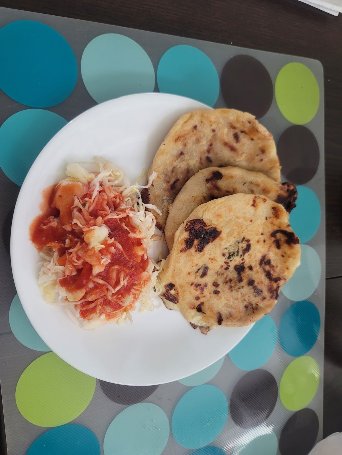 Pupusa de Queso con Loroco